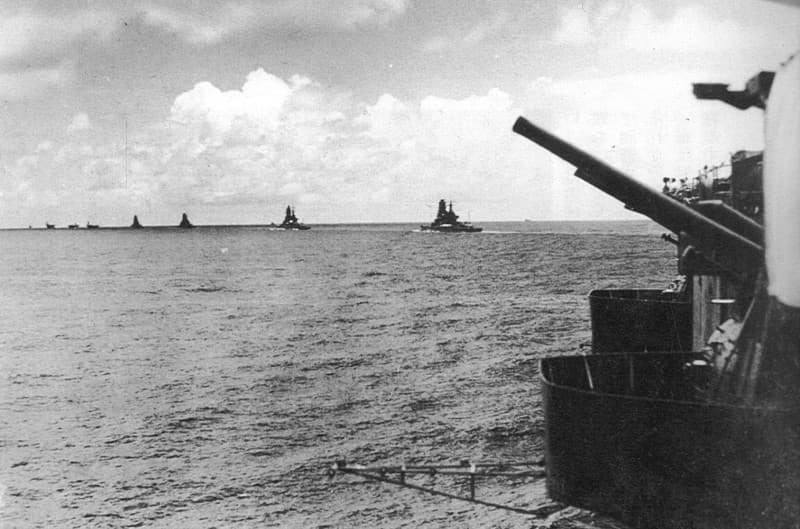 セイロン沖海戦：戦艦金剛・榛名・霧島・比叡、空母飛龍・蒼龍・赤城