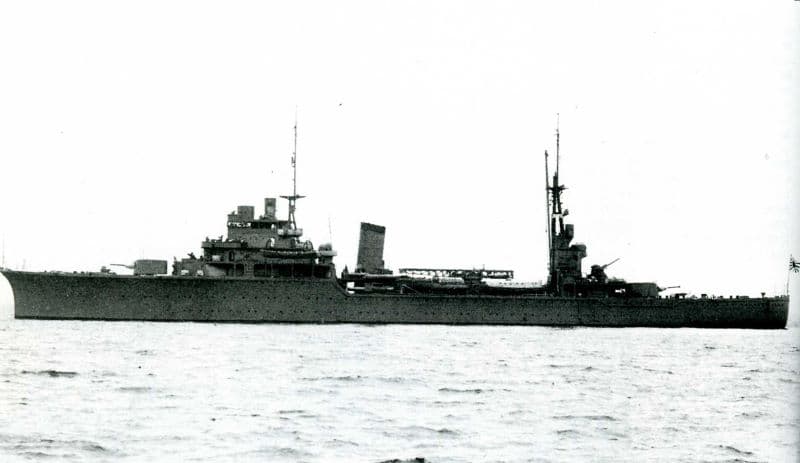 大日本帝国海軍連合艦隊の練習巡洋艦【香椎／Kashii】