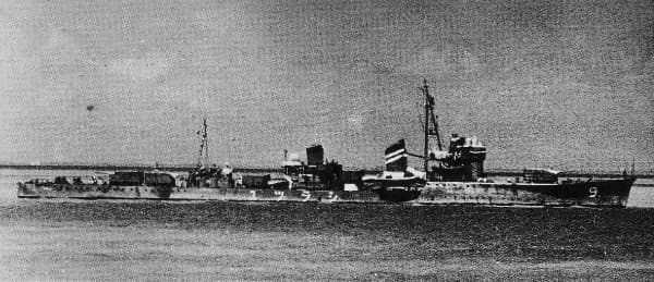 大日本帝国海軍連合艦隊：白露型駆逐艦