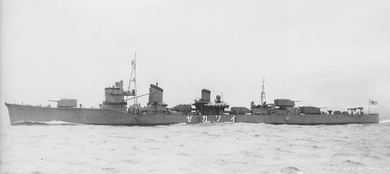 大日本帝国海軍連合艦隊の駆逐艦【磯風／Isokaze】