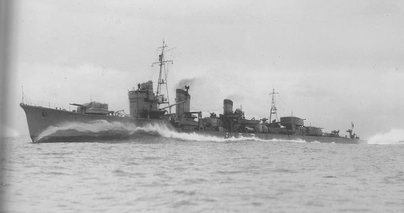 大日本帝国海軍連合艦隊の駆逐艦【嵐／Arashi】