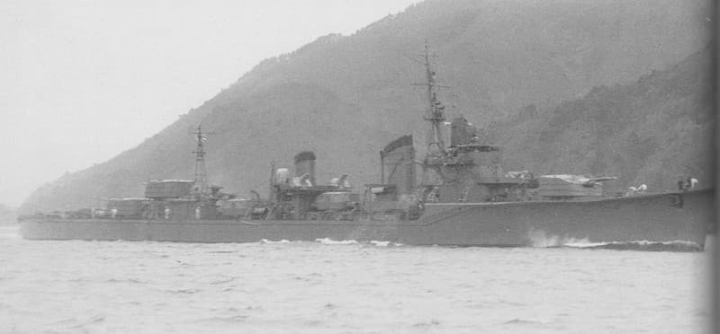 大日本帝国海軍連合艦隊の駆逐艦【早霜／Hayashimo】