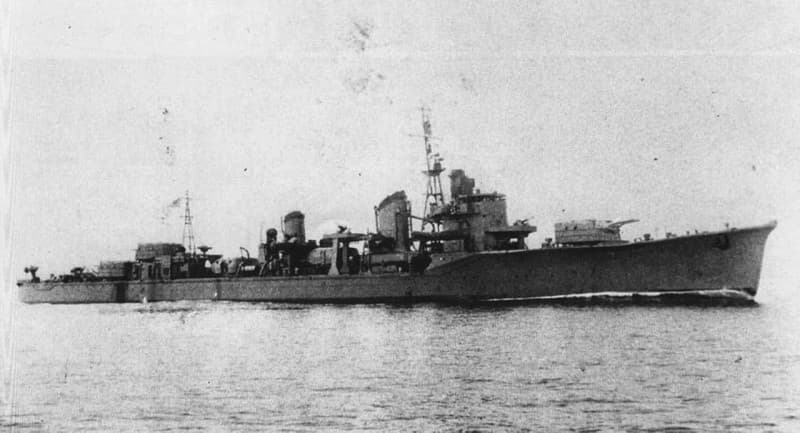 大日本帝国海軍連合艦隊の駆逐艦【清霜／Kiyoshimo】