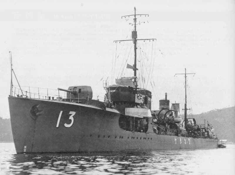 大日本帝国海軍連合艦隊：若竹型駆逐艦