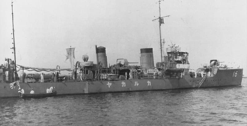 大日本帝国海軍連合艦隊の駆逐艦【刈萱／Karukaya】