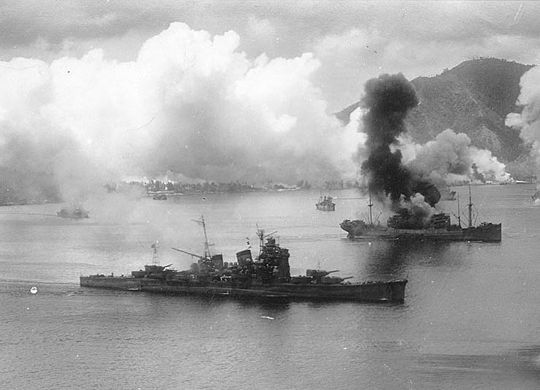大日本帝国海軍連合艦隊の重巡洋艦【羽黒／Haguro】