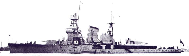 大日本帝国海軍連合艦隊の軽巡洋艦【寧海/Ning Hai:五百島/Ioshima】