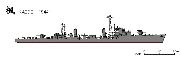 大日本帝国海軍連合艦隊の駆逐艦【楓／Kaede】