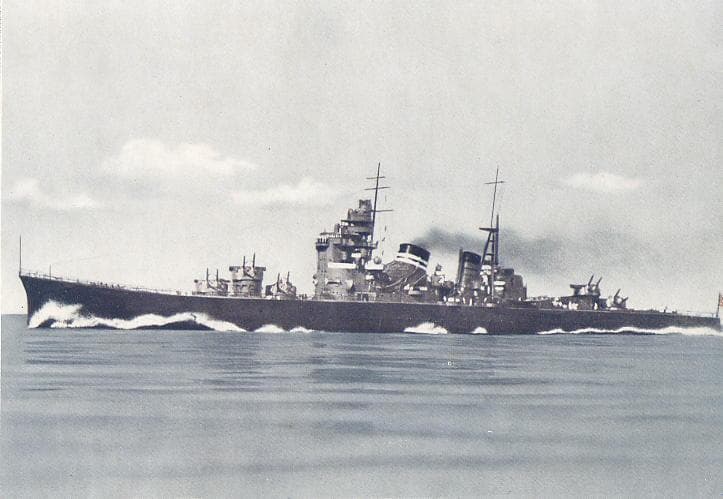 大日本帝国海軍連合艦隊の軽巡洋艦【北上／Kitakami】