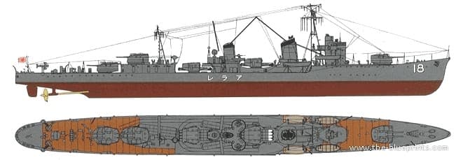 大日本帝国海軍連合艦隊の駆逐艦【霰／Arare】