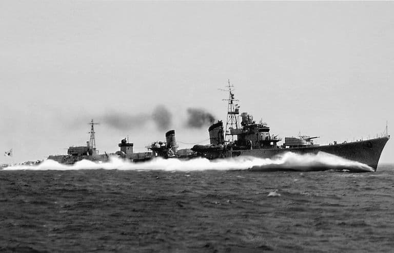 大日本帝国海軍連合艦隊の駆逐艦『島風』